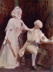 Miss Winifred Emery et Mr Cyril Maude dans The School for Scandal - English Photographer